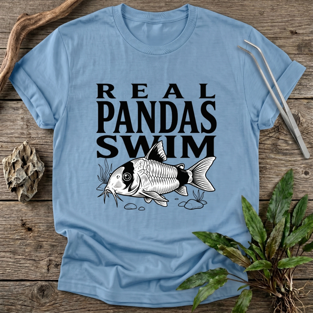 Real Pandas Swim T-Shirt