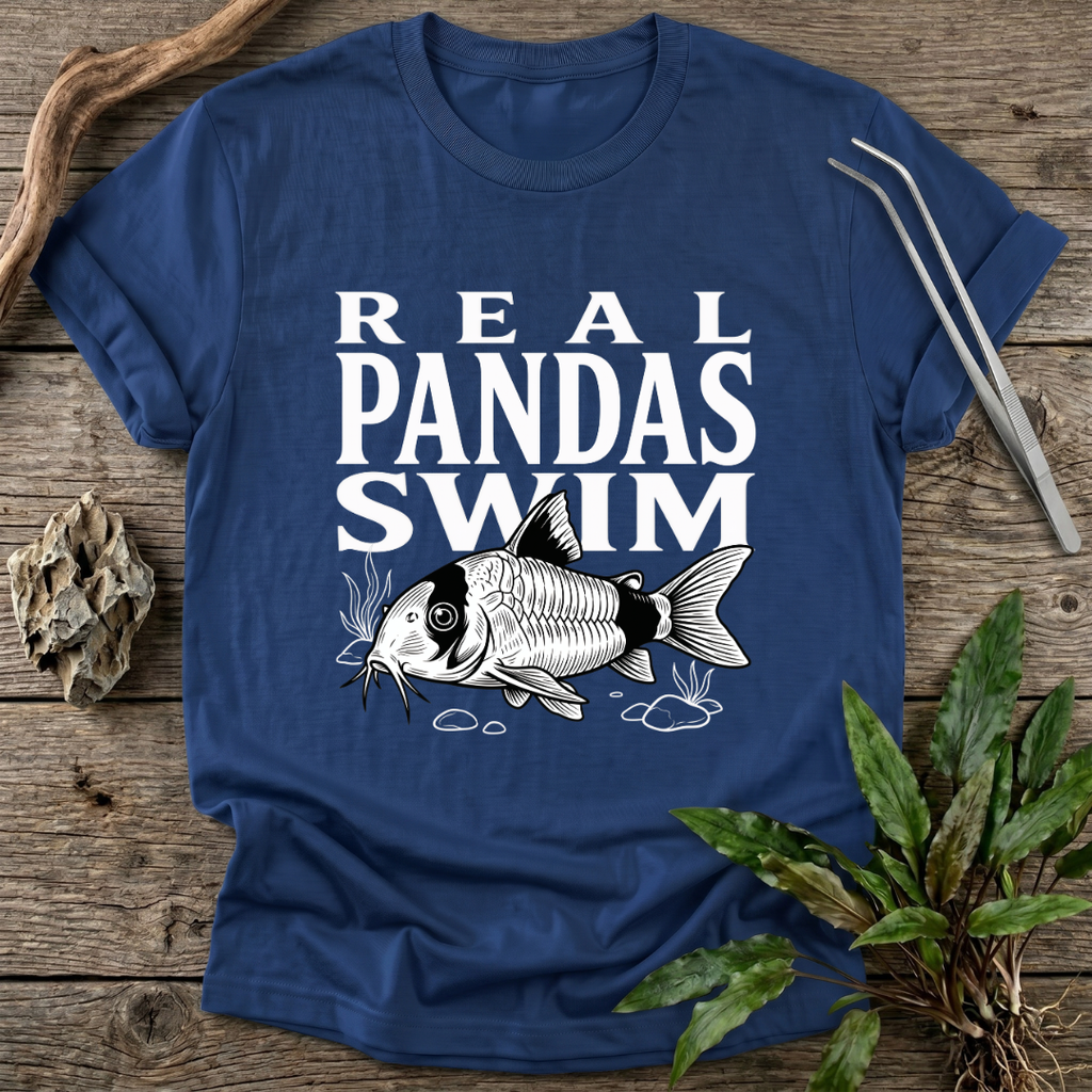 Real Pandas Swim T-Shirt