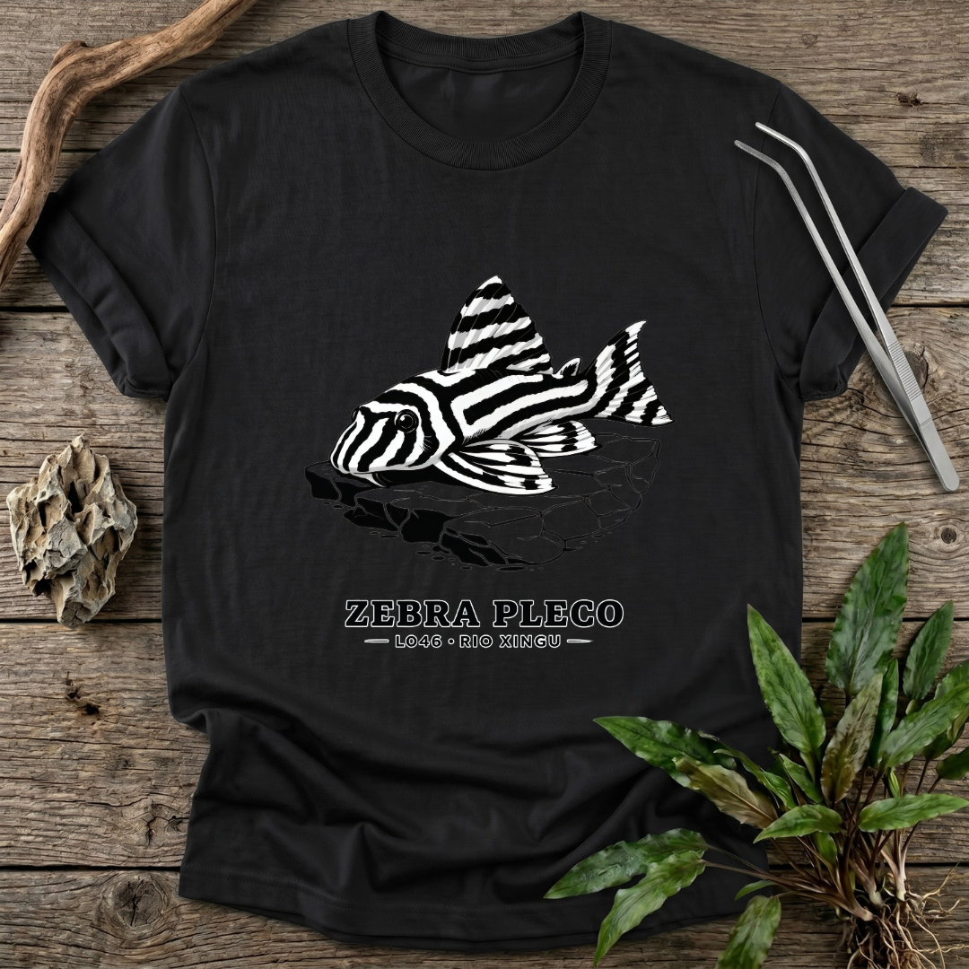 Zebra Pleco L046 T-Shirt