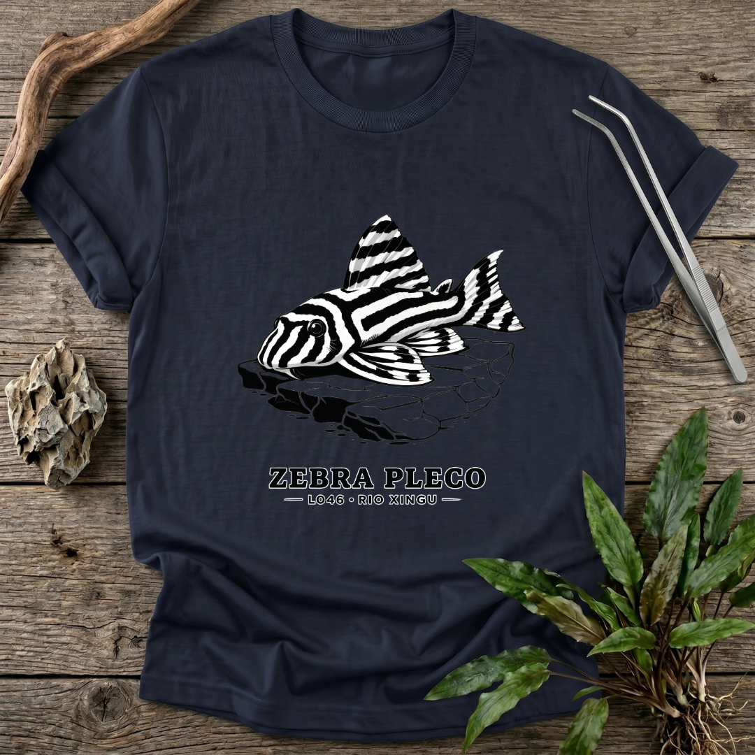 Zebra Pleco L046 T-Shirt
