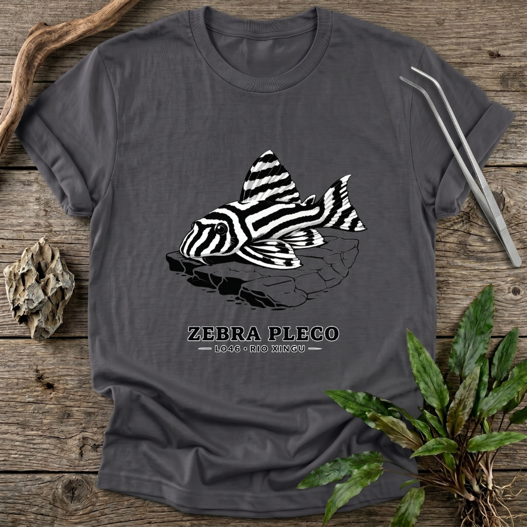 Zebra Pleco L046 T-Shirt