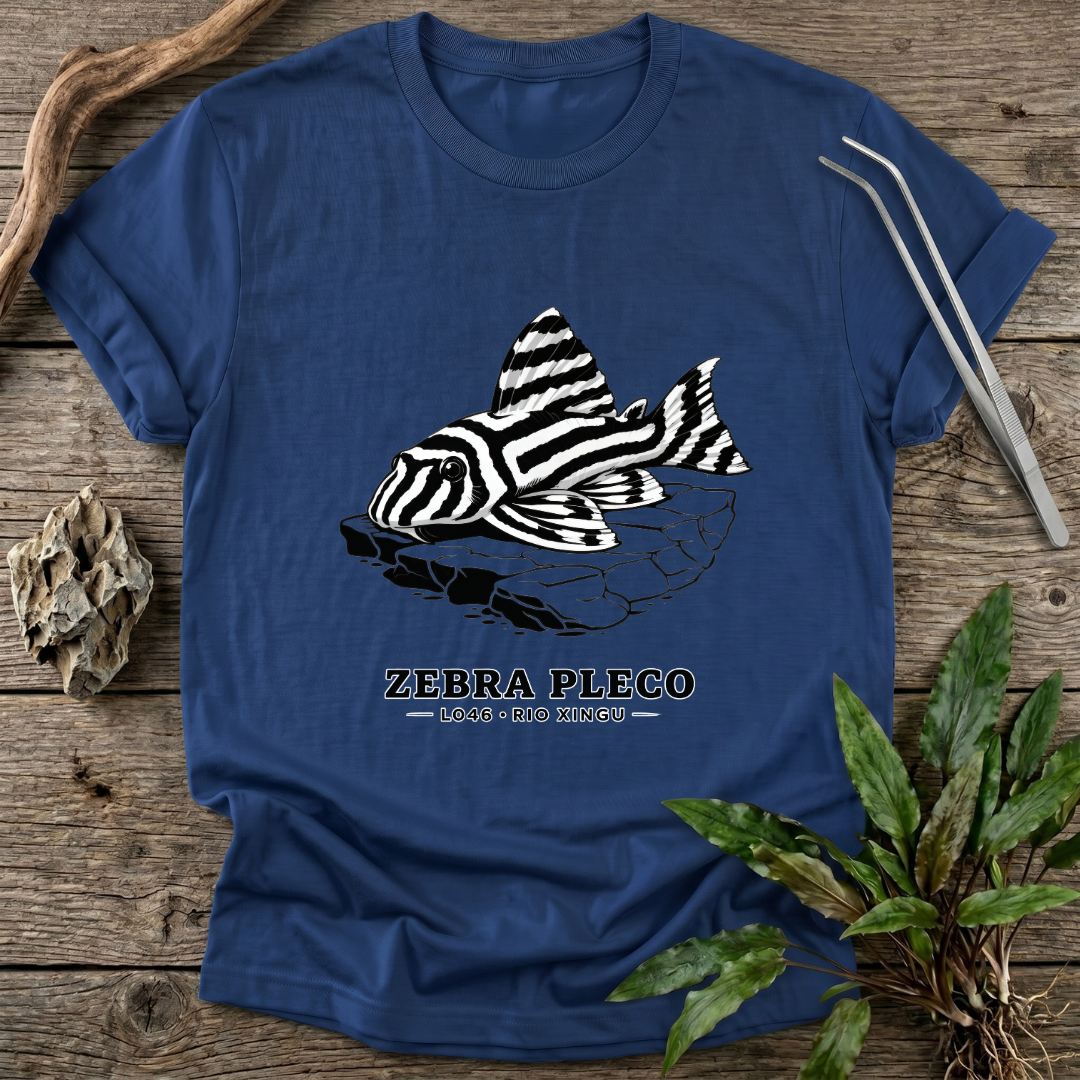 Zebra Pleco L046 T-Shirt