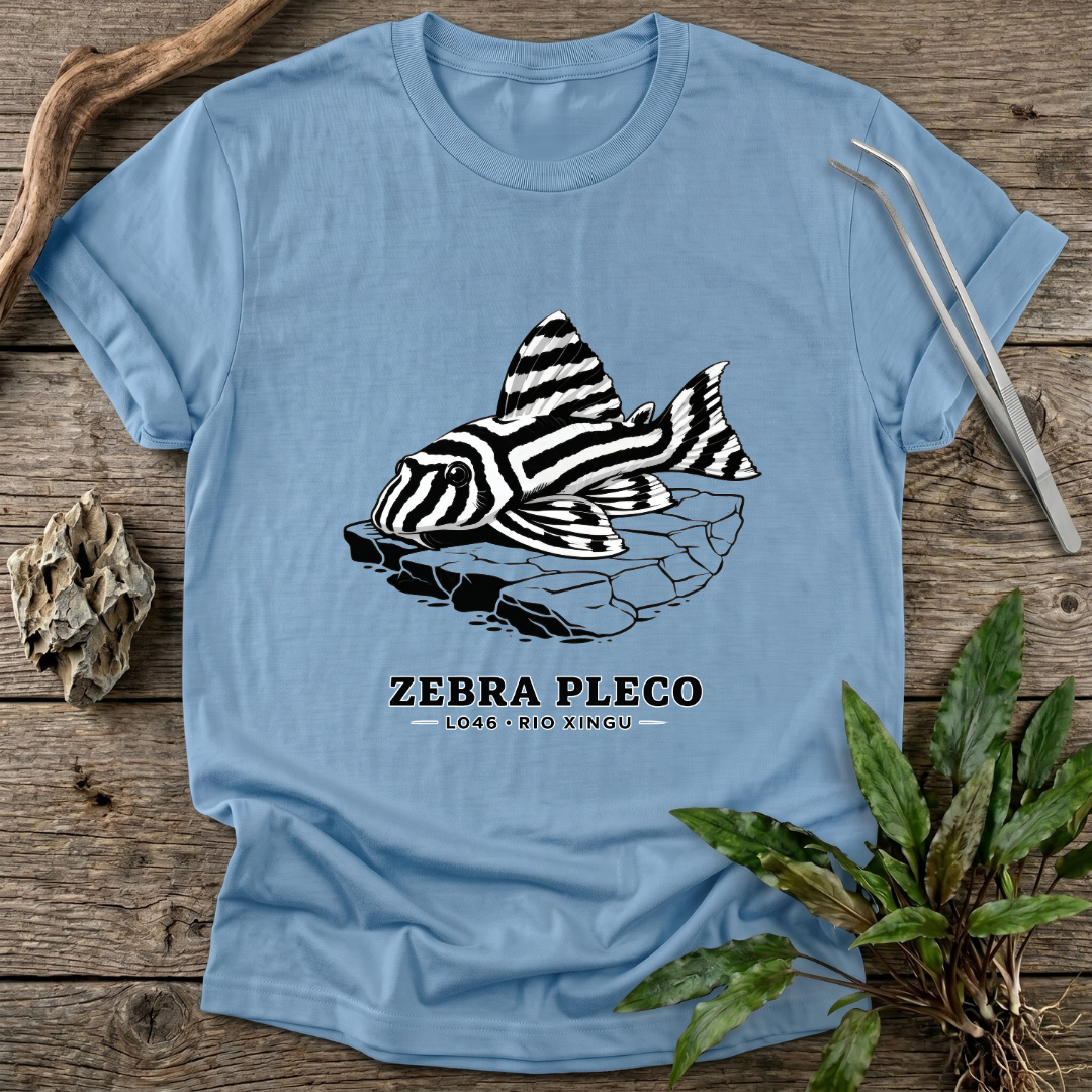Zebra Pleco L046 T-Shirt