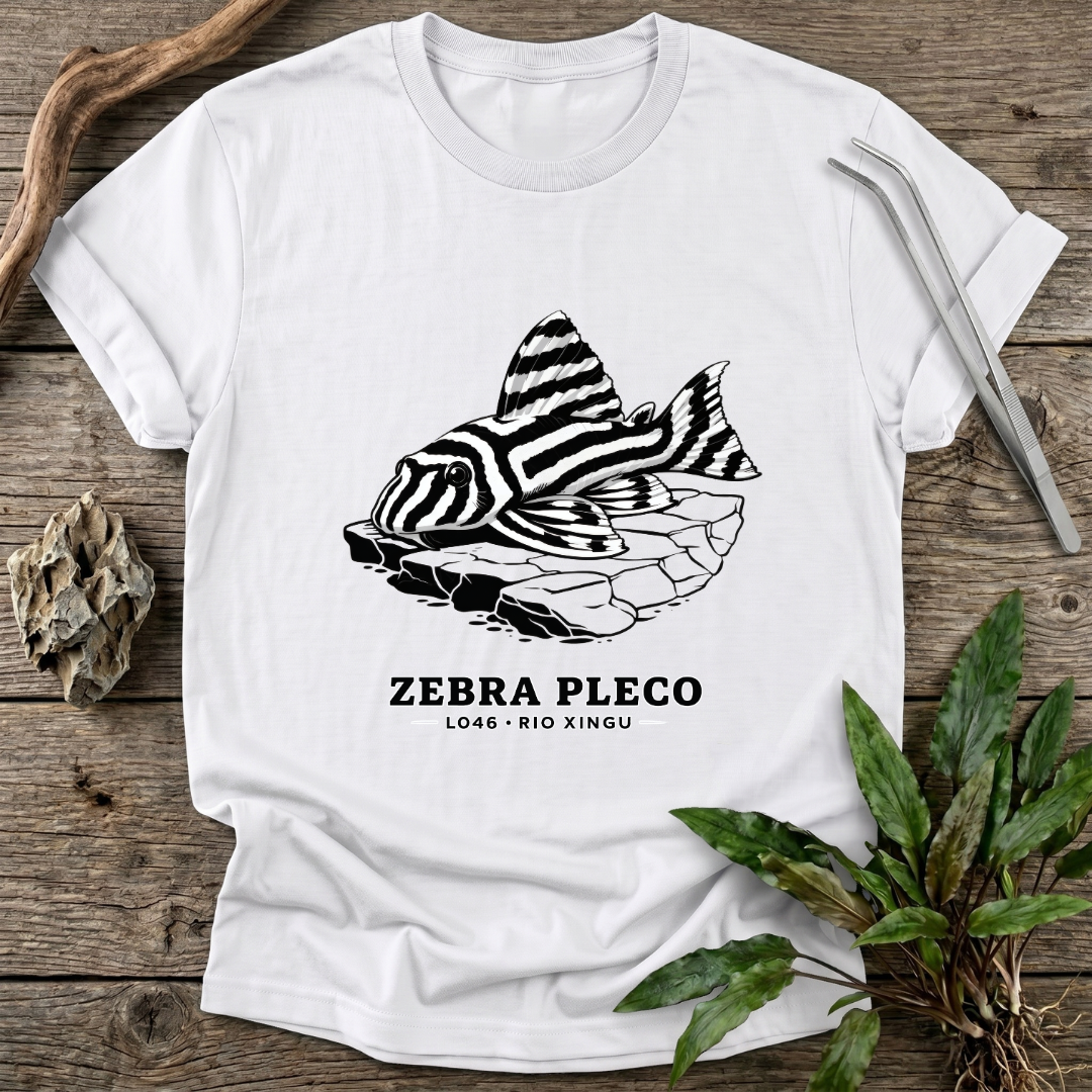 Zebra Pleco L046 T-Shirt