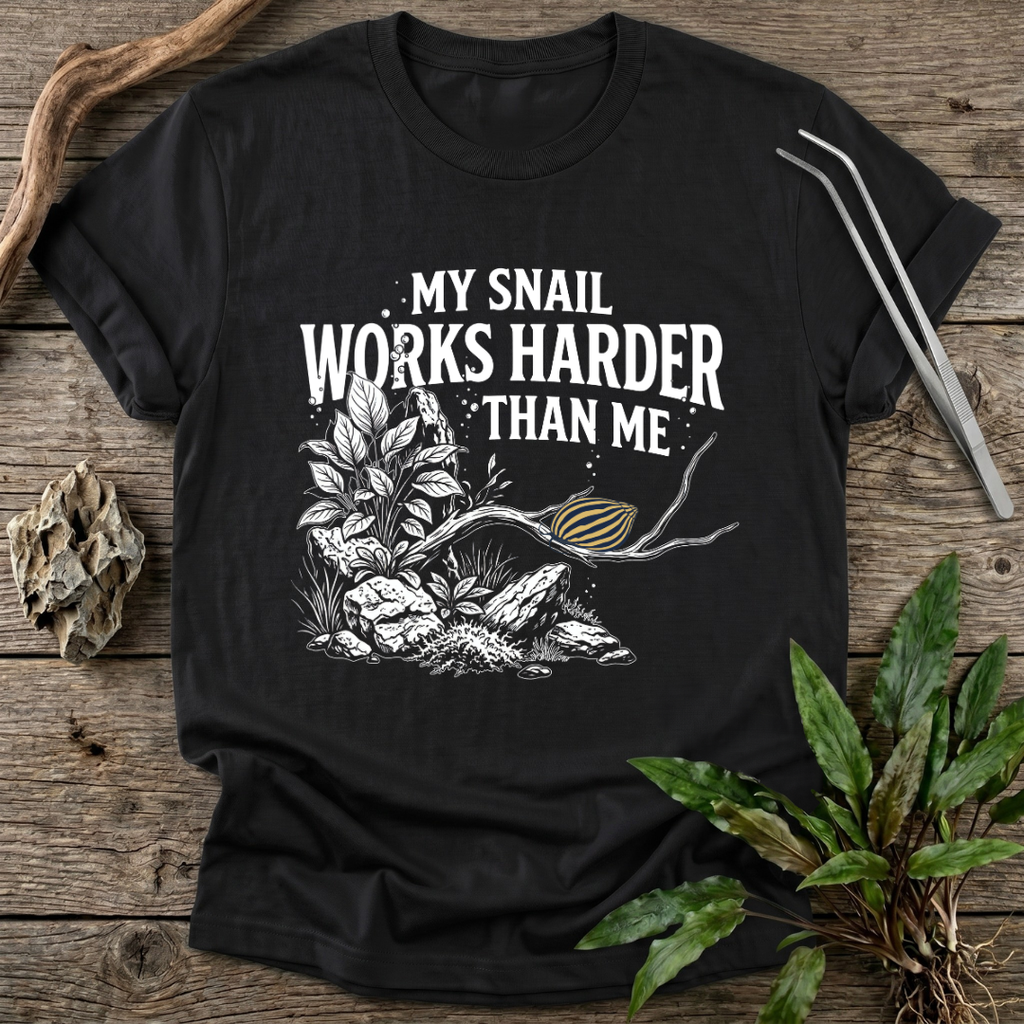 Hardworking Nerite Snail T-Shirt