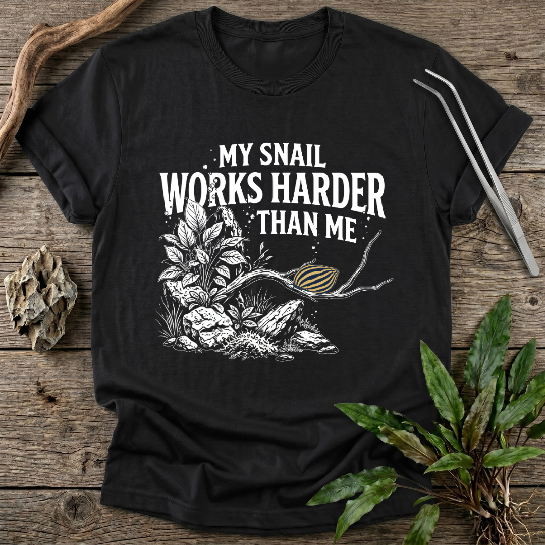 Hardworking Nerite Snail T-Shirt