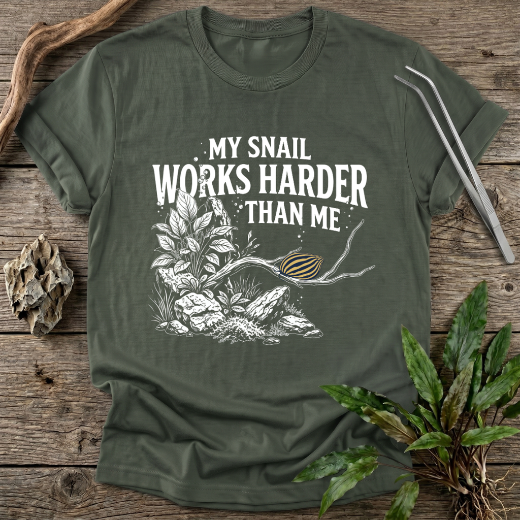Hardworking Nerite Snail T-Shirt