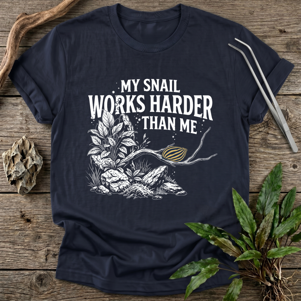 Hardworking Nerite Snail T-Shirt