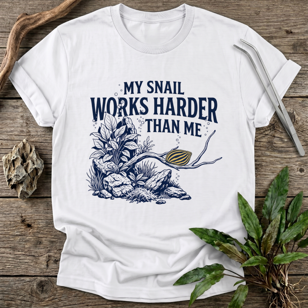Hardworking Nerite Snail T-Shirt