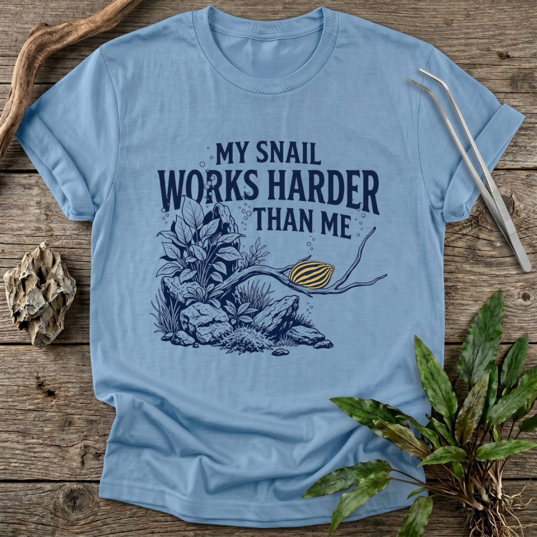 Hardworking Nerite Snail T-Shirt