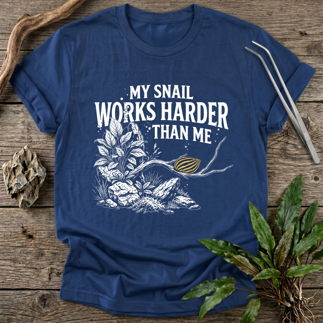 Hardworking Nerite Snail T-Shirt