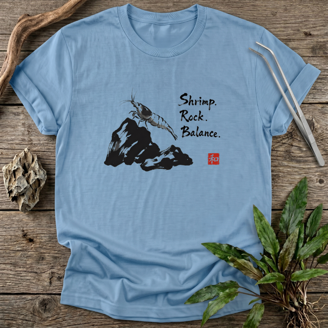 Shrimp. Rock. Balance. T-Shirt