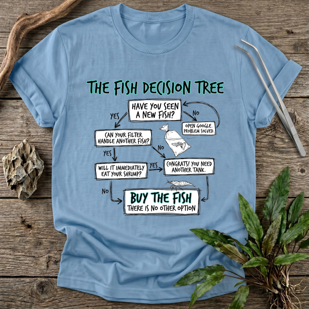 Fish Decision Tree T-Shirt