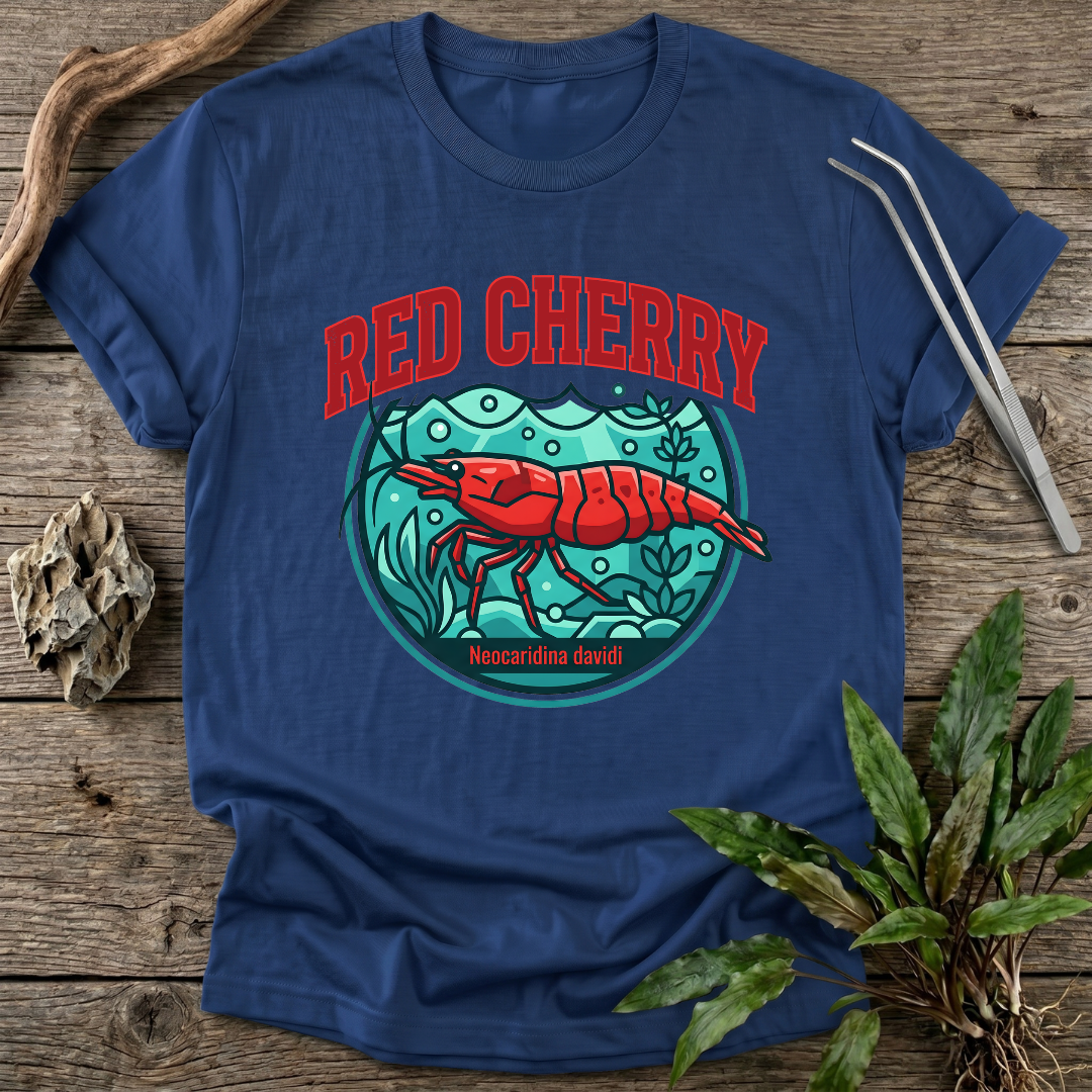 Red Cherry Badge T-Shirt