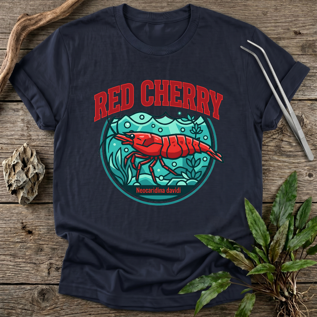Red Cherry Badge T-Shirt