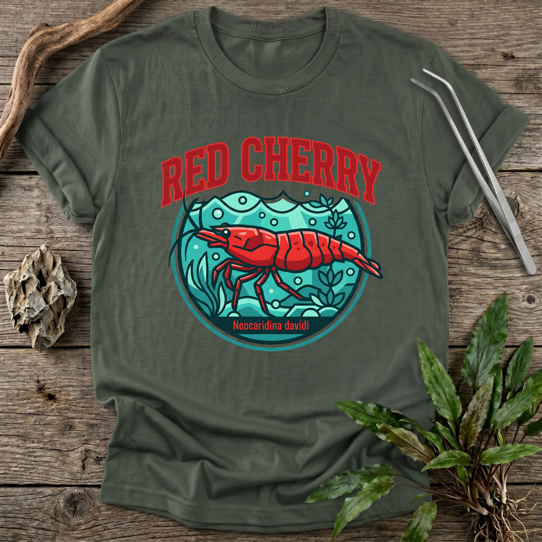 Red Cherry Badge T-Shirt