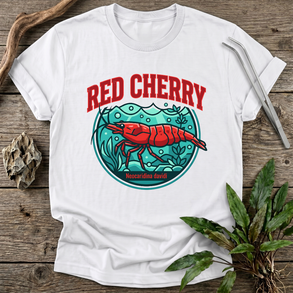 Red Cherry Badge T-Shirt