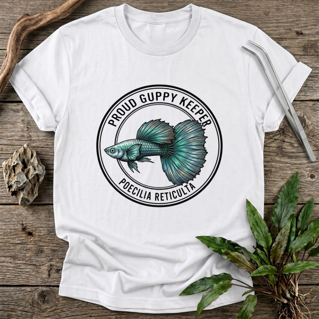 Fancy Guppy Badge T-Shirt