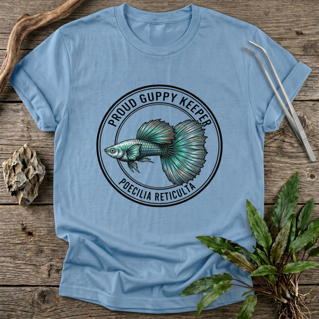 Fancy Guppy Badge T-Shirt