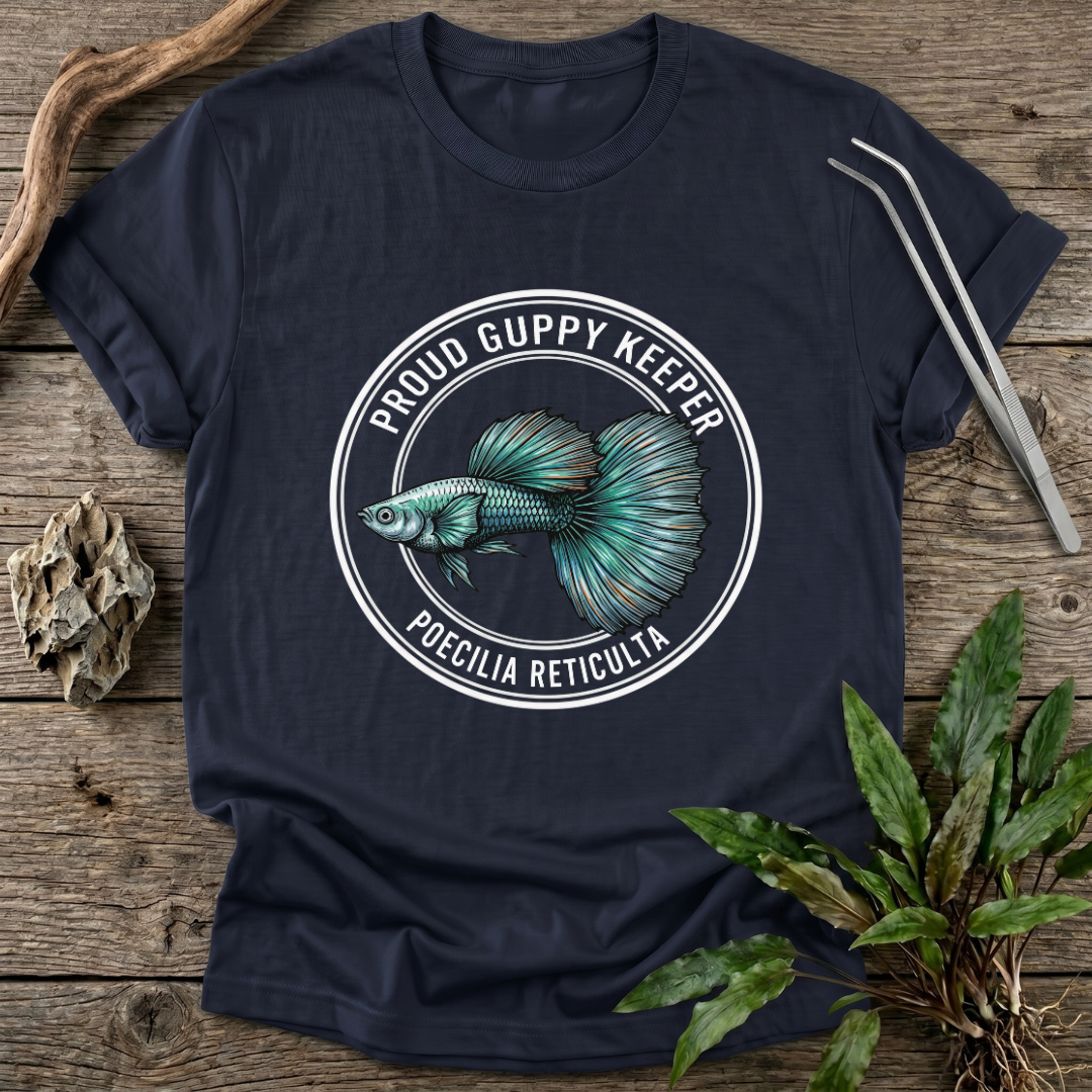 Fancy Guppy Badge T-Shirt
