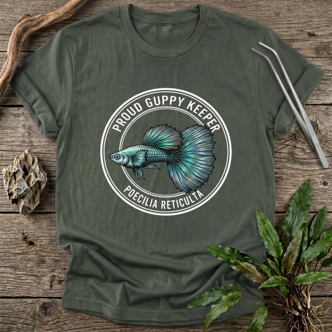 Fancy Guppy Badge T-Shirt