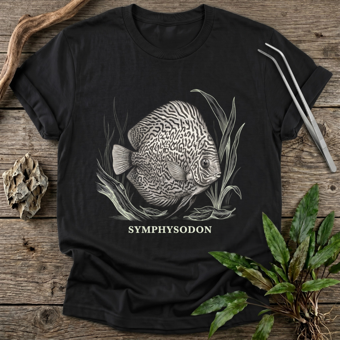 Monochrome Symphysodon T-Shirt