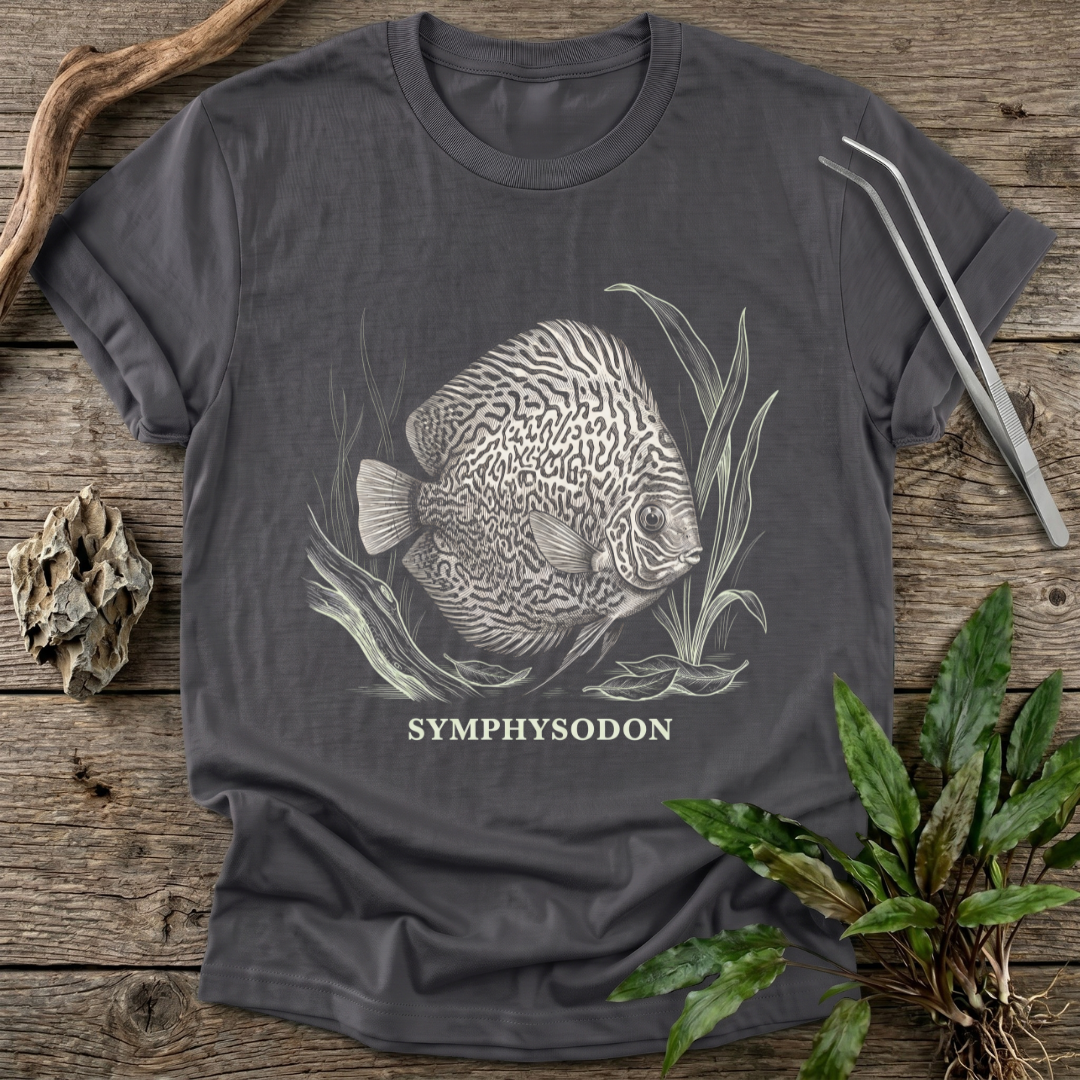 Monochrome Symphysodon T-Shirt