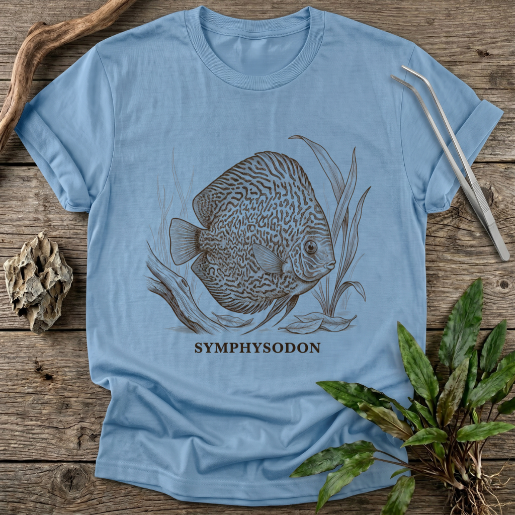 Monochrome Symphysodon T-Shirt