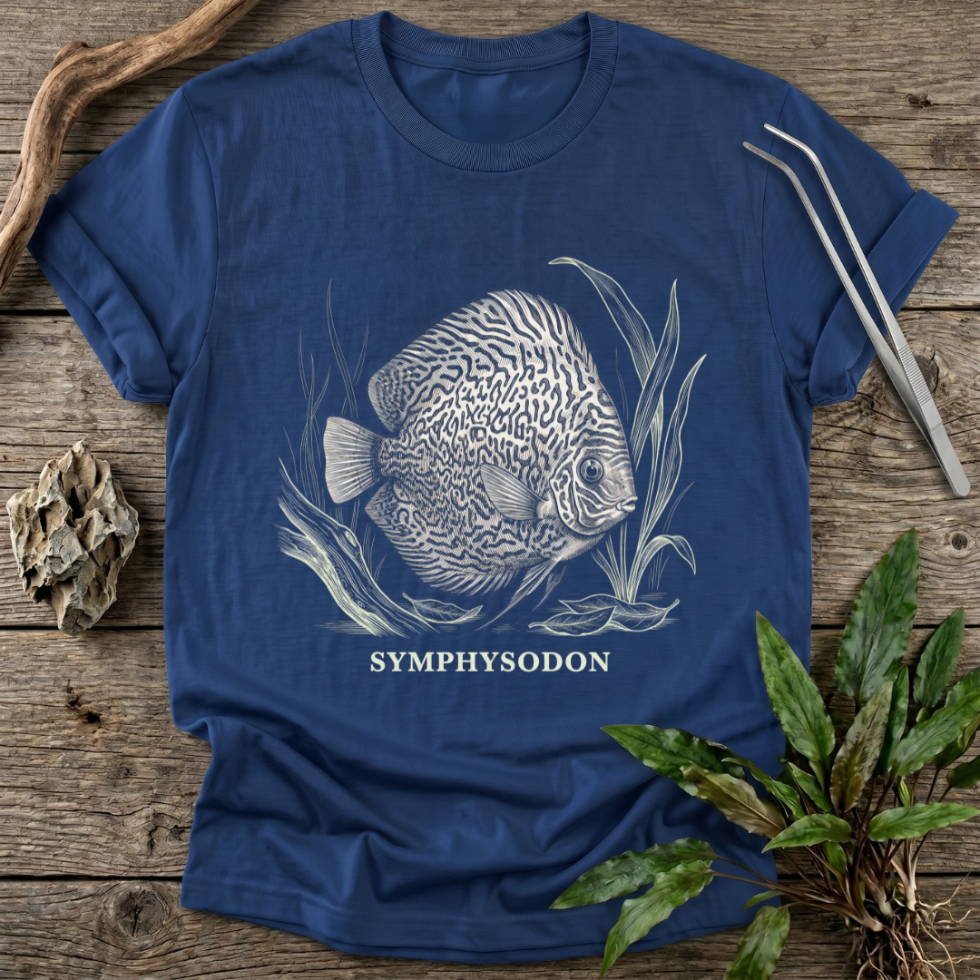 Monochrome Symphysodon T-Shirt
