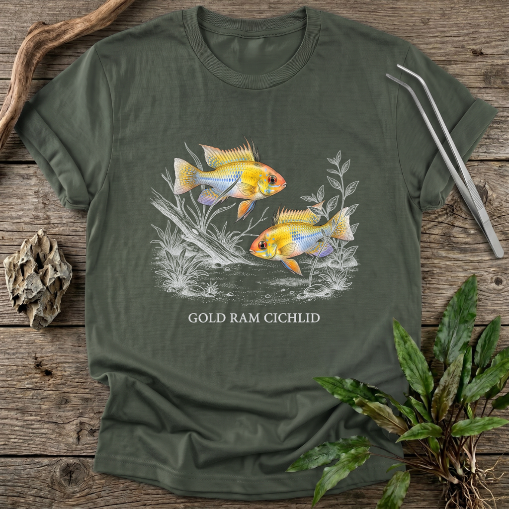 Gold Ram Cichlid T-Shirt
