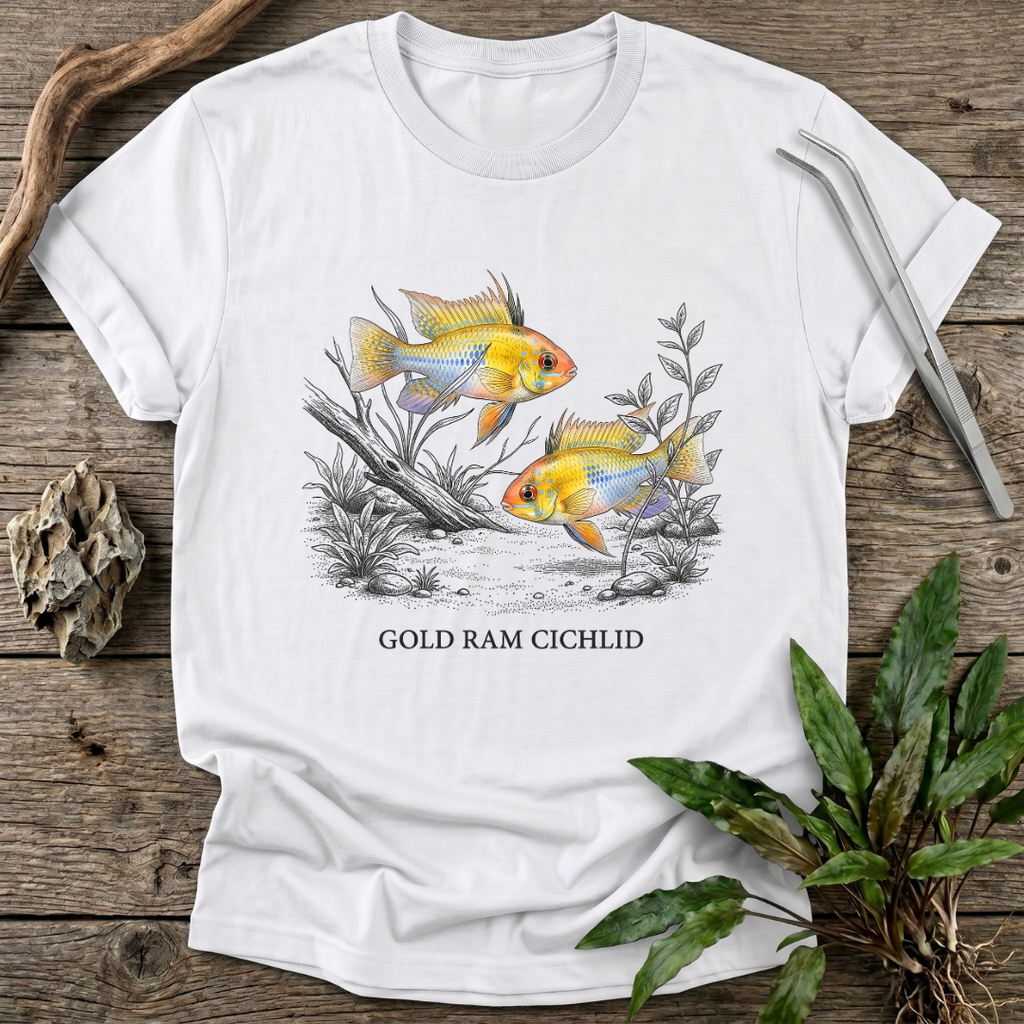Gold Ram Cichlid T-Shirt