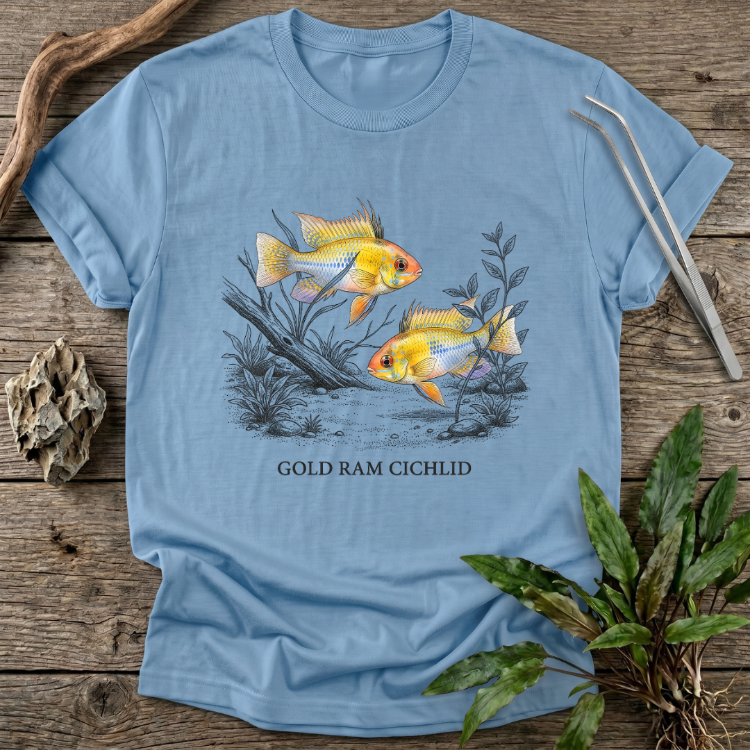 Gold Ram Cichlid T-Shirt