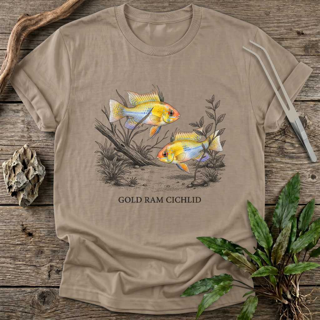 Gold Ram Cichlid T-Shirt