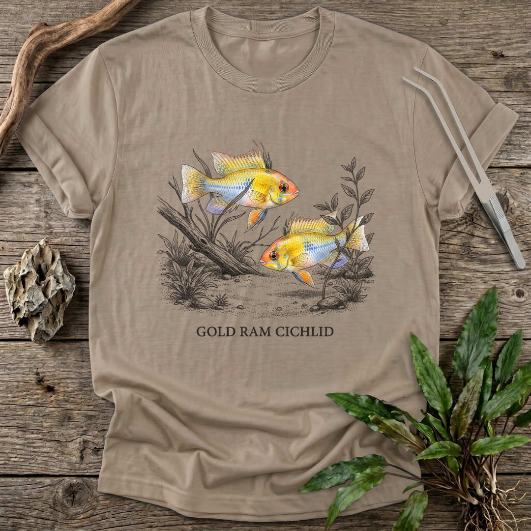 Gold Ram Cichlid T-Shirt