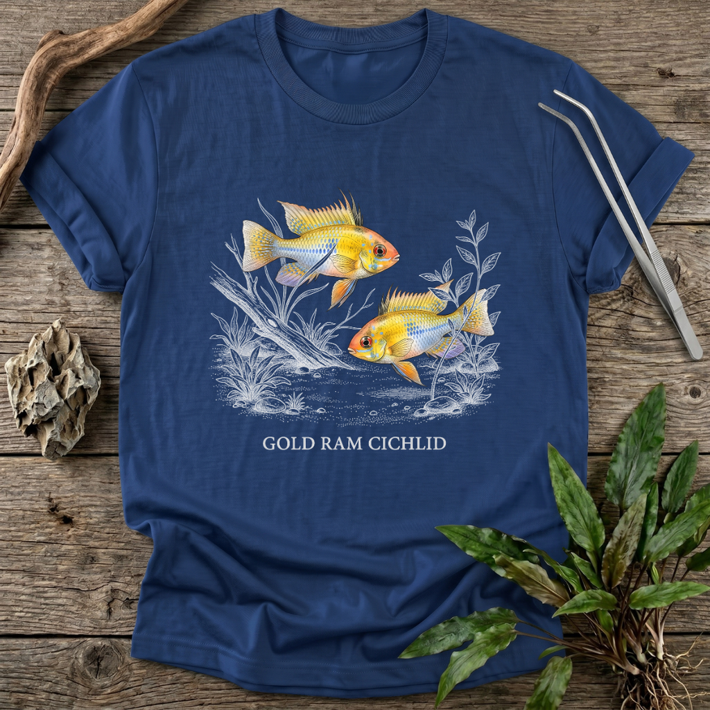 Gold Ram Cichlid T-Shirt