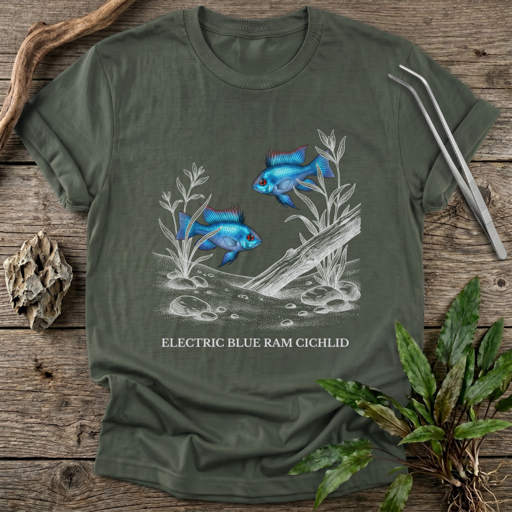 Electric Blue Ram T-Shirt