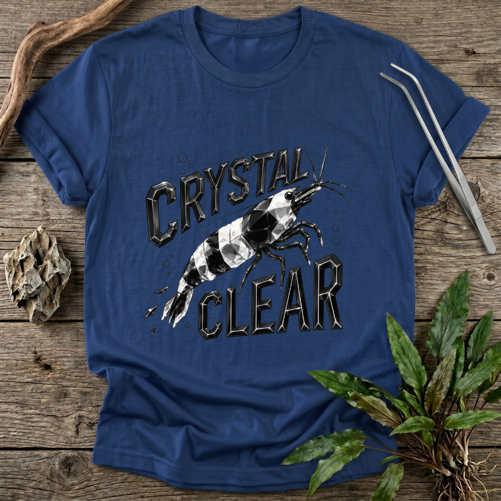 Crystal Clear Black T-Shirt