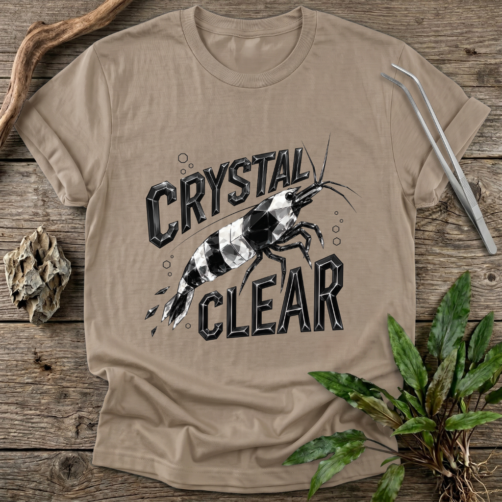 Crystal Clear Black T-Shirt