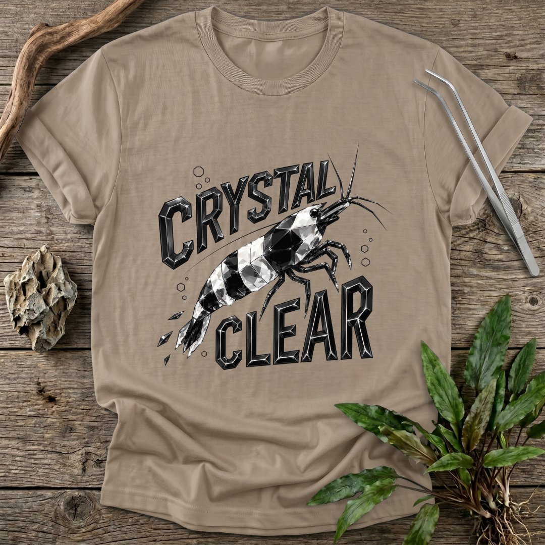 Crystal Clear Black T-Shirt