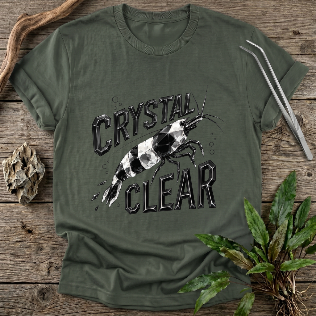 Crystal Clear Black T-Shirt