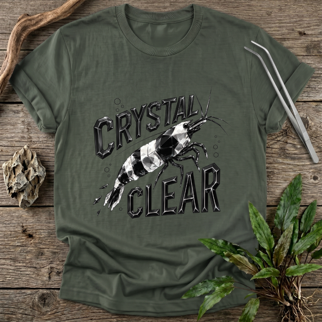 Crystal Clear Black T-Shirt