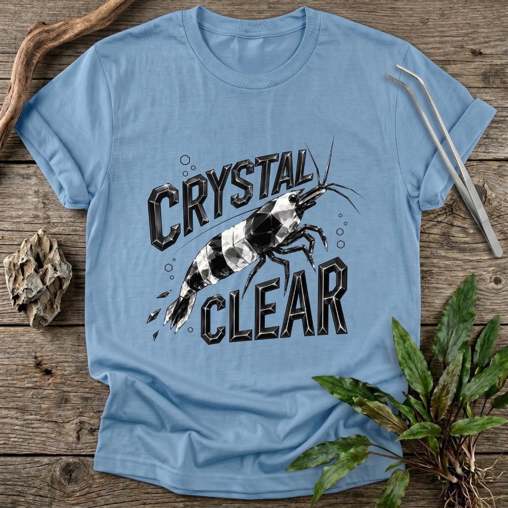 Crystal Clear Black T-Shirt