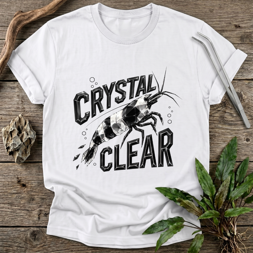 Crystal Clear Black T-Shirt