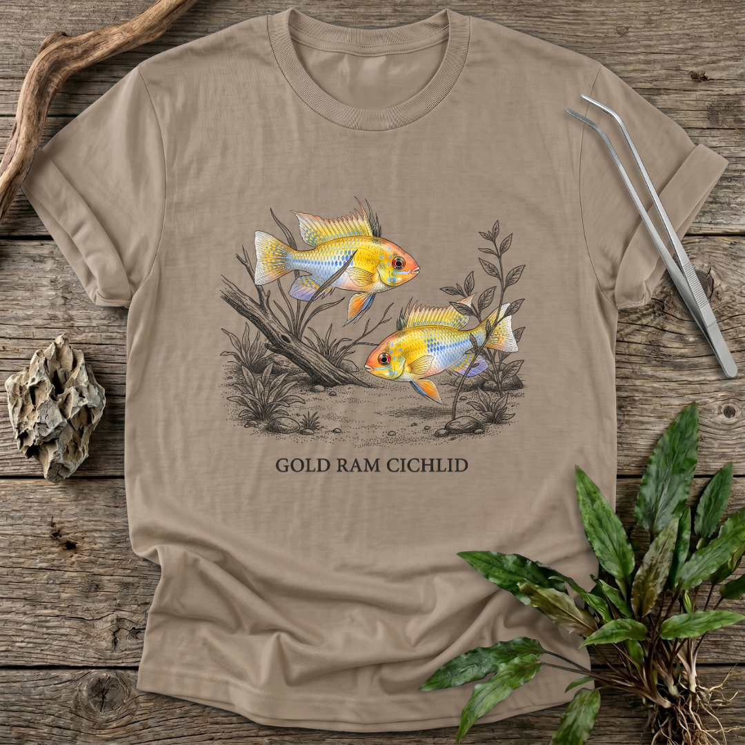 Gold Ram Cichlid T-Shirt