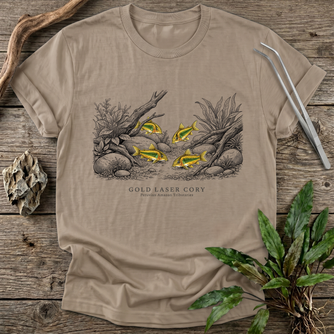 Gold Laser Corydoras T-Shirt