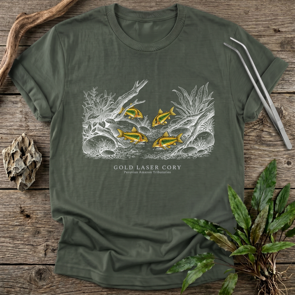 Gold Laser Corydoras T-Shirt