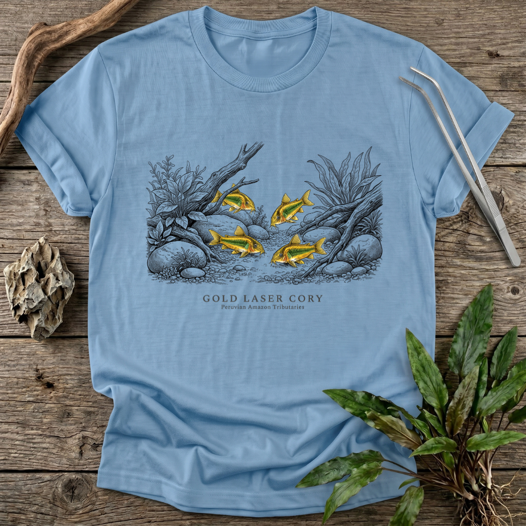 Gold Laser Corydoras T-Shirt