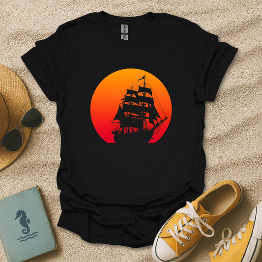 Sunset Sailboat T-Shirt