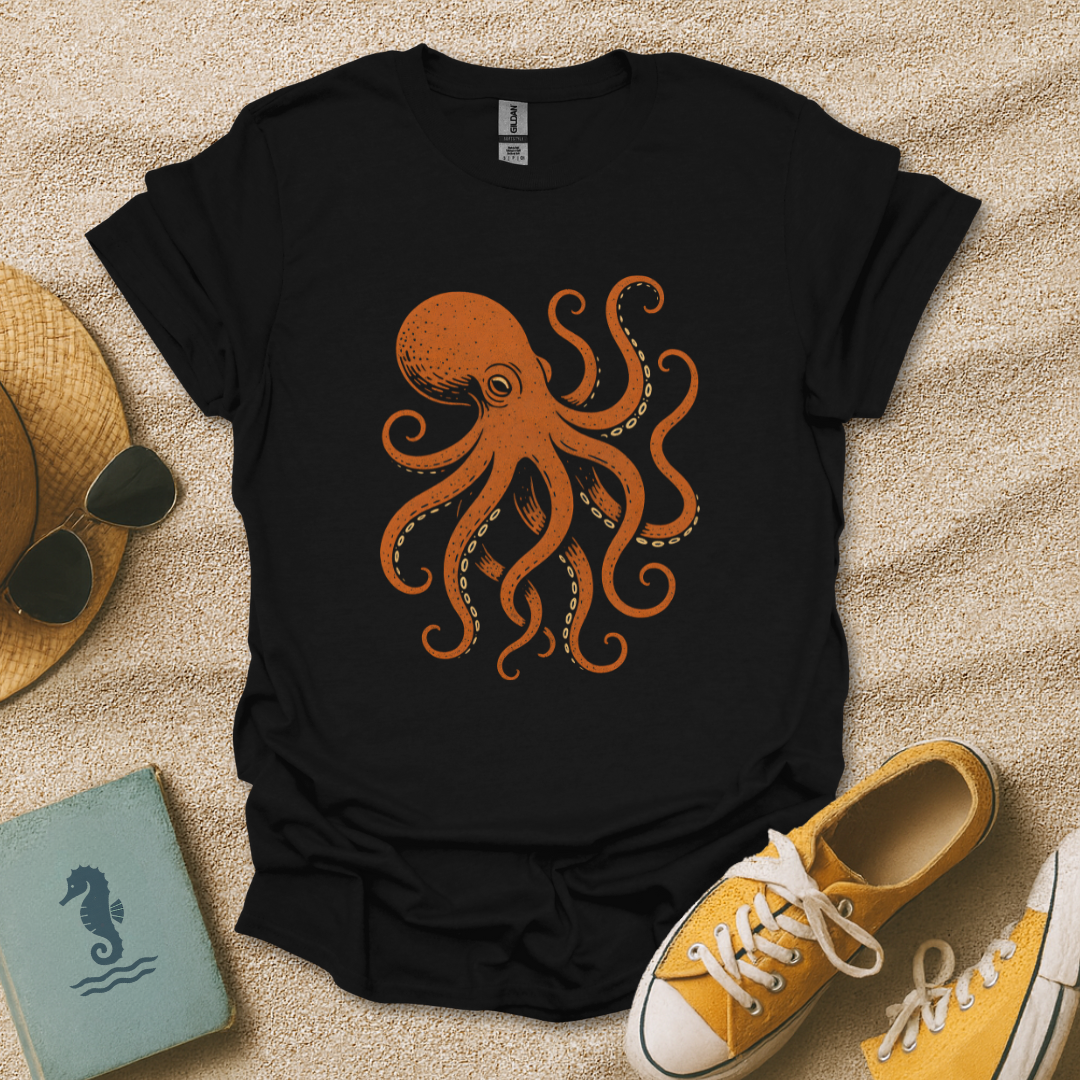 Vintage Octopus T-Shirt