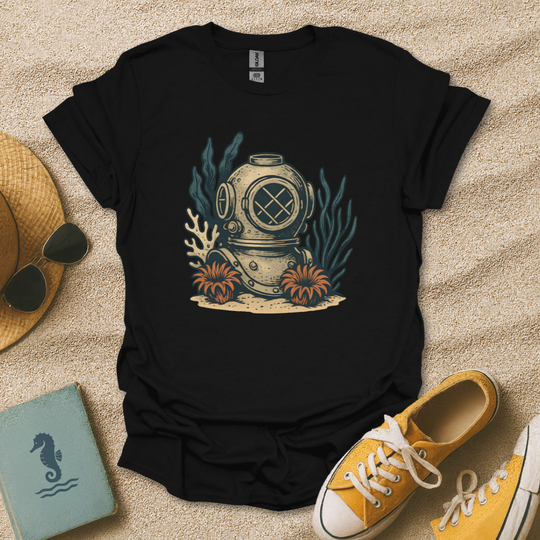 Vintage Diver Helmet T-Shirt